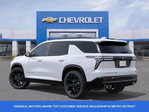 Polar White 2026 Chevrolet Traverse RS