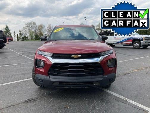 Scarlet Red Metallic 2021 Chevrolet Trailblazer LS
