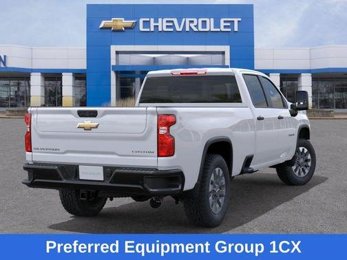 Summit White 2026 Chevrolet Silverado 2500 Custom