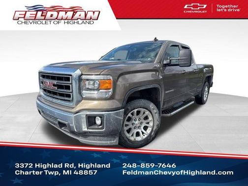 Bronze Alloy Metallic 2015 GMC Sierra 1500 SLE