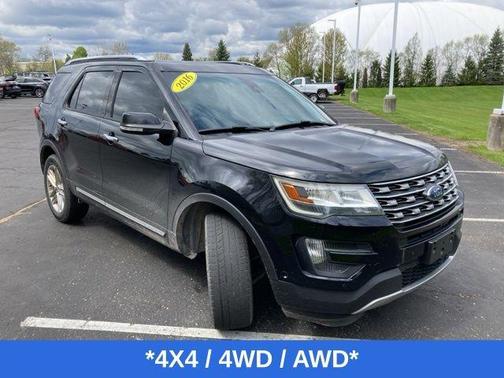 Shadow Black 2016 Ford Explorer Limited