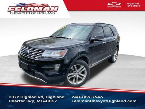 Shadow Black 2016 Ford Explorer Limited