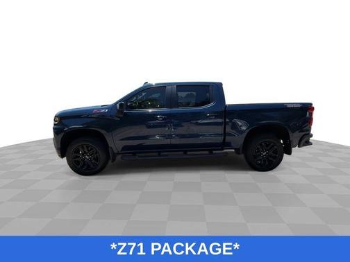 Northsky Blue Metallic 2021 Chevrolet Silverado 1500 LT Trail Boss