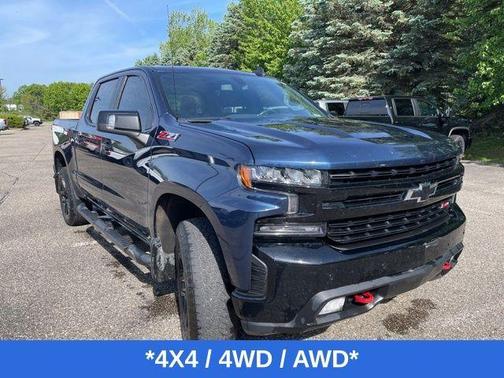 Northsky Blue Metallic 2021 Chevrolet Silverado 1500 LT Trail Boss