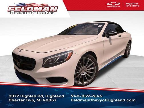designo Diamond White Metallic 2017 Mercedes-Benz S-Class S 550