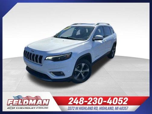 Bright White Clearcoat 2019 Jeep Cherokee Limited