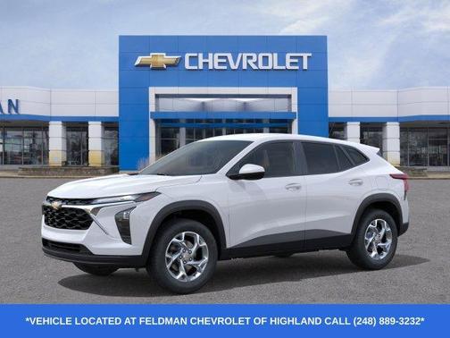 Summit White 2026 Chevrolet Trax LS