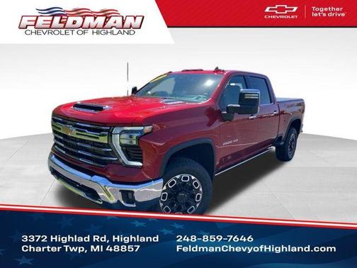 Radiant Red 2025 Chevrolet Silverado 2500 LTZ