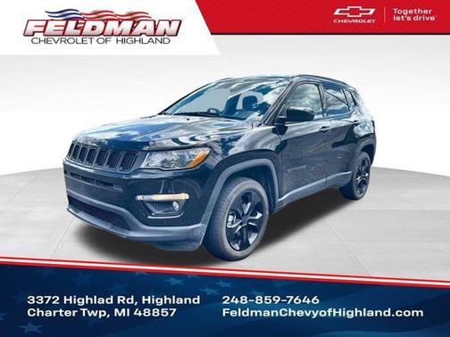 Diamond Black 2020 Jeep Compass Altitude