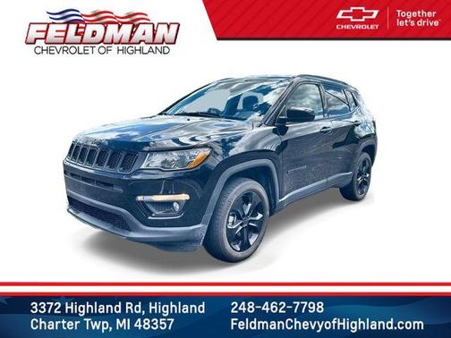 Diamond Black 2020 Jeep Compass Altitude