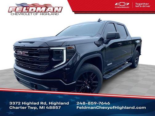Onyx Black 2023 GMC Sierra 1500 Elevation