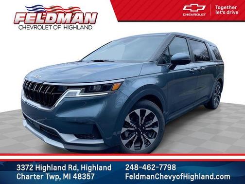 Astra Blue 2024 Kia Carnival EX