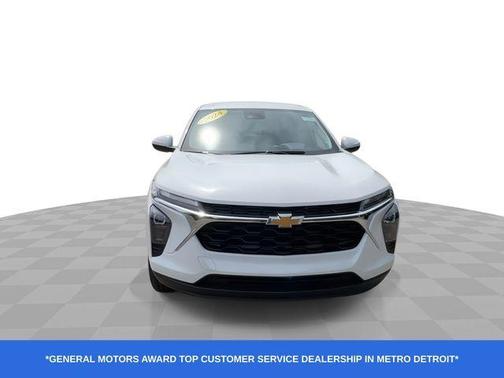 Summit White 2024 Chevrolet Trax LS