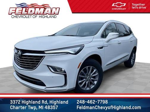 Summit White 2024 Buick Enclave Essence