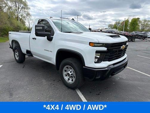 Summit White 2025 Chevrolet Silverado 2500 WT