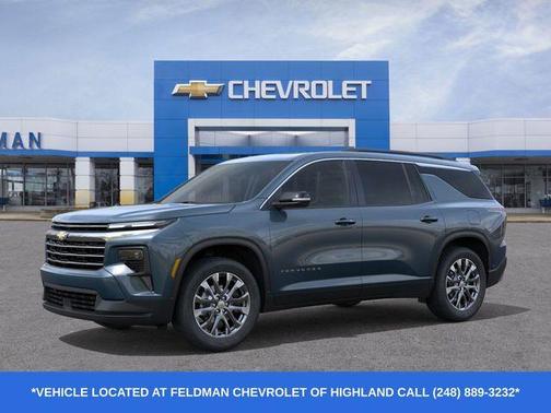 Lakeshore Blue Metallic 2026 Chevrolet Traverse LT