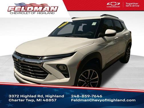 Summit White 2024 Chevrolet Trailblazer LT