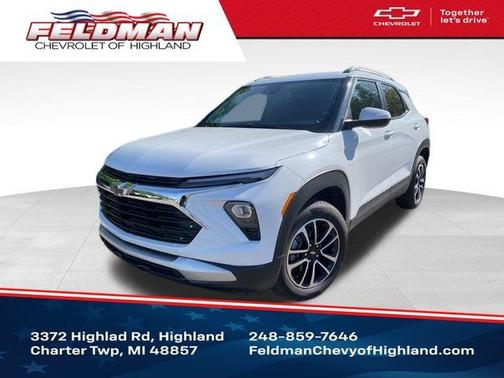 Summit White 2024 Chevrolet Trailblazer LT
