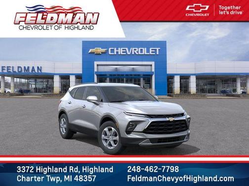 Sterling Gray Metallic 2026 Chevrolet Blazer LT