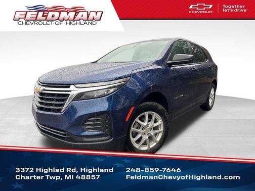 Blue Glow Metallic 2023 Chevrolet Equinox LS