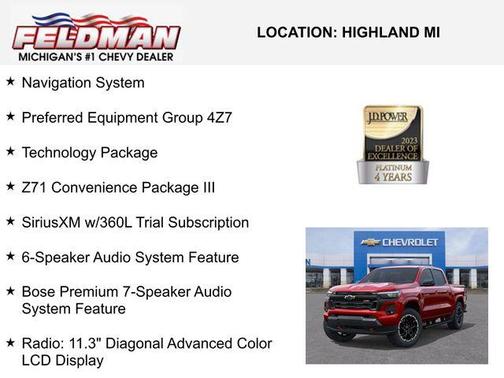 2026 Chevrolet Colorado Z71