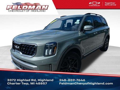 Green 2023 Kia Telluride SX X-Line