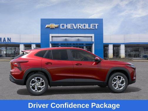 Red 2026 Chevrolet Trax LS