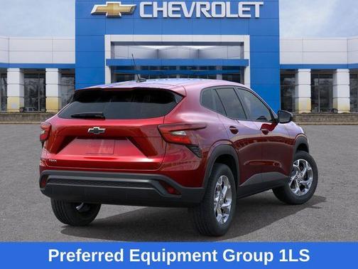 Red 2026 Chevrolet Trax LS
