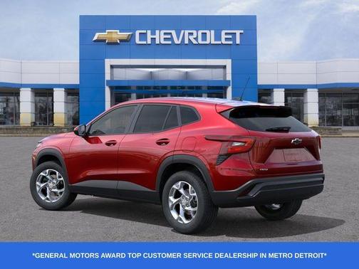 Red 2026 Chevrolet Trax LS