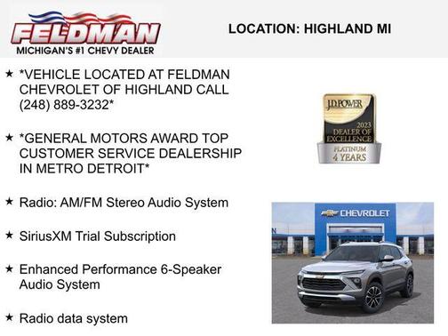 Sterling Gray Metallic 2026 Chevrolet Trailblazer LT