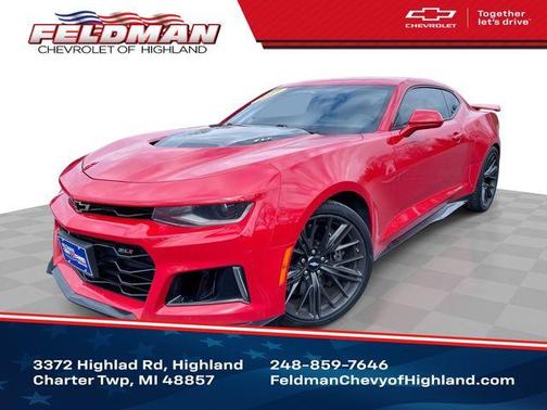 Red 2017 Chevrolet Camaro ZL1