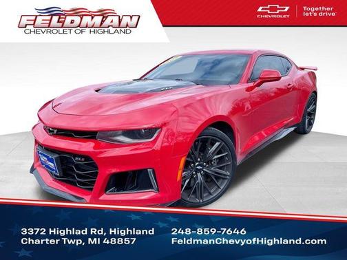 Red 2017 Chevrolet Camaro ZL1