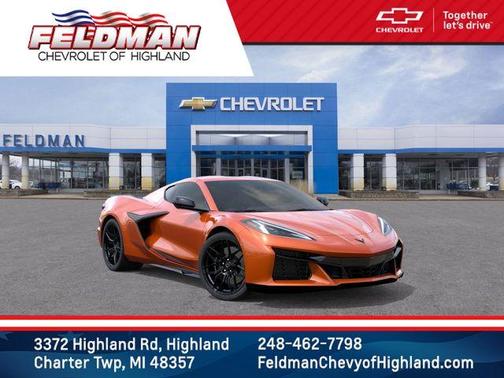 Sebring Orange Tintcoat 2026 Chevrolet Corvette Z06