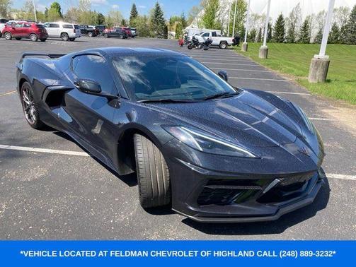 Black Granite Metallic 2024 Chevrolet Corvette Stingray w/3LT