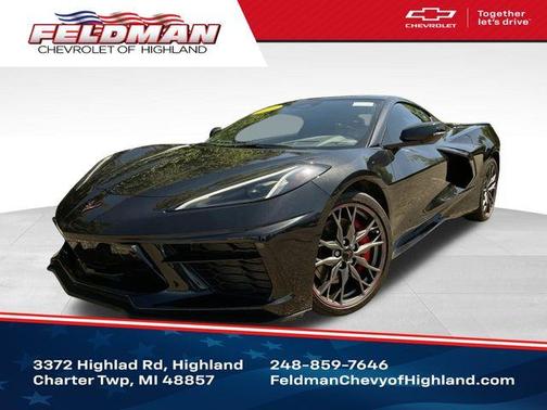 Black Granite Metallic 2024 Chevrolet Corvette Stingray w/3LT