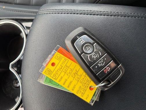 Shadow Black 2018 Ford Edge SEL