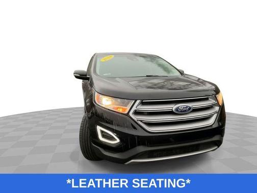 Shadow Black 2018 Ford Edge SEL