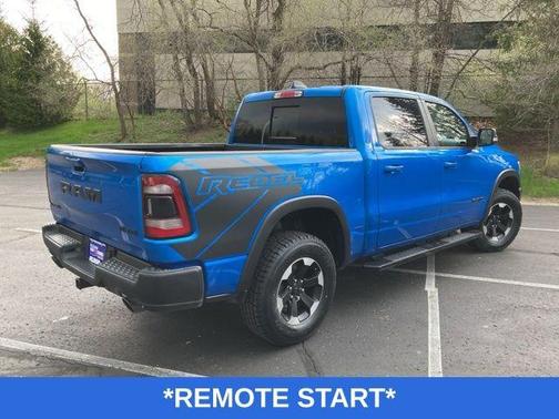 Hydro Blue Pearlcoat 2022 RAM 1500 Rebel