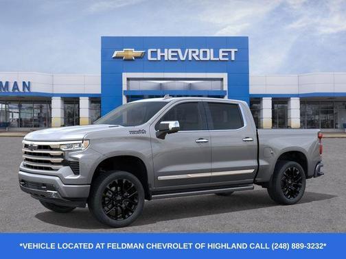 Sterling Gray Metallic 2026 Chevrolet Silverado 1500 High Country