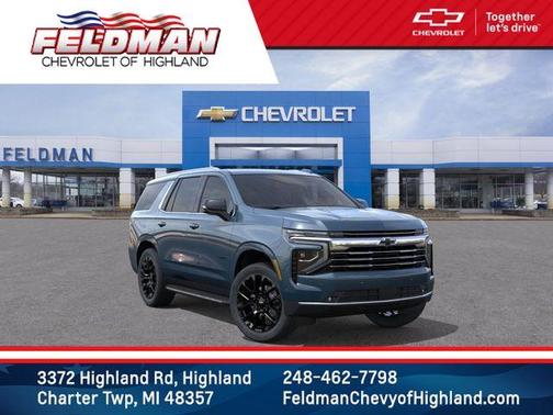 Lakeshore Blue Metallic 2026 Chevrolet Tahoe LT