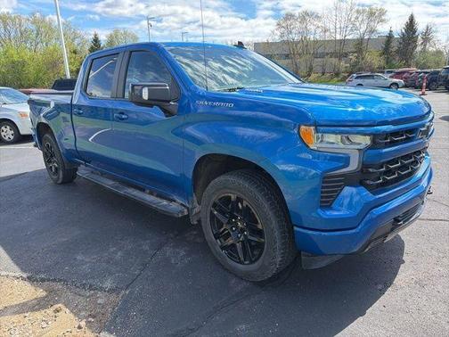 Glacier Blue Metallic 2022 Chevrolet Silverado 1500 RST