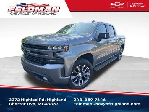 Satin Steel Metallic 2021 Chevrolet Silverado 1500 RST