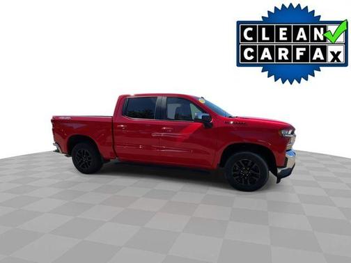 Red 2021 Chevrolet Silverado 1500 LT