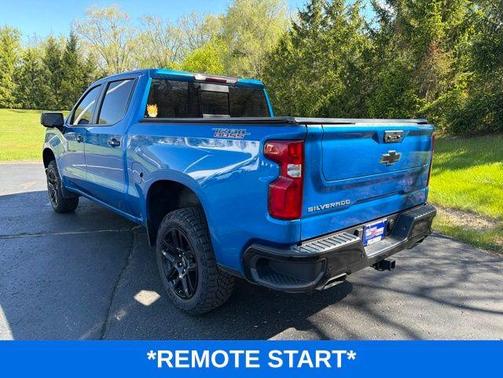 Glacier Blue Metallic 2024 Chevrolet Silverado 1500 LT Trail Boss