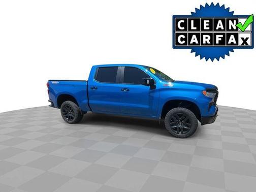 Glacier Blue Metallic 2024 Chevrolet Silverado 1500 LT Trail Boss