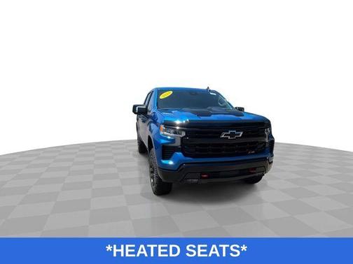 Glacier Blue Metallic 2024 Chevrolet Silverado 1500 LT Trail Boss
