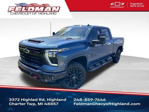 Lakeshore Blue Metallic 2025 Chevrolet Silverado 2500 LTZ