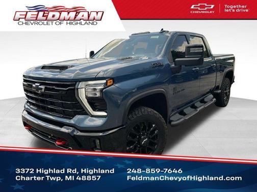 Lakeshore Blue Metallic 2025 Chevrolet Silverado 2500 LTZ