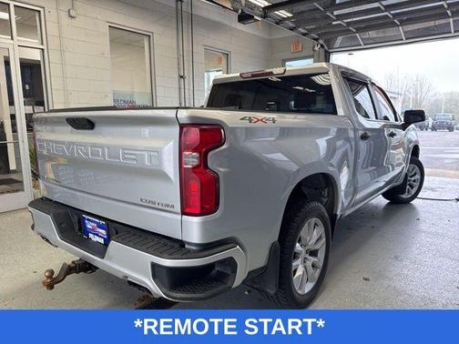 Silver Ice Metallic 2019 Chevrolet Silverado 1500 Custom