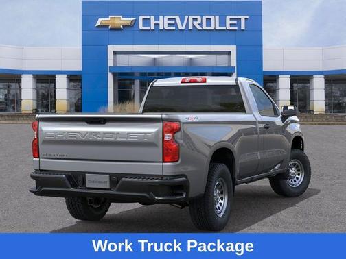 Sterling Gray Metallic 2026 Chevrolet Silverado 1500 WT